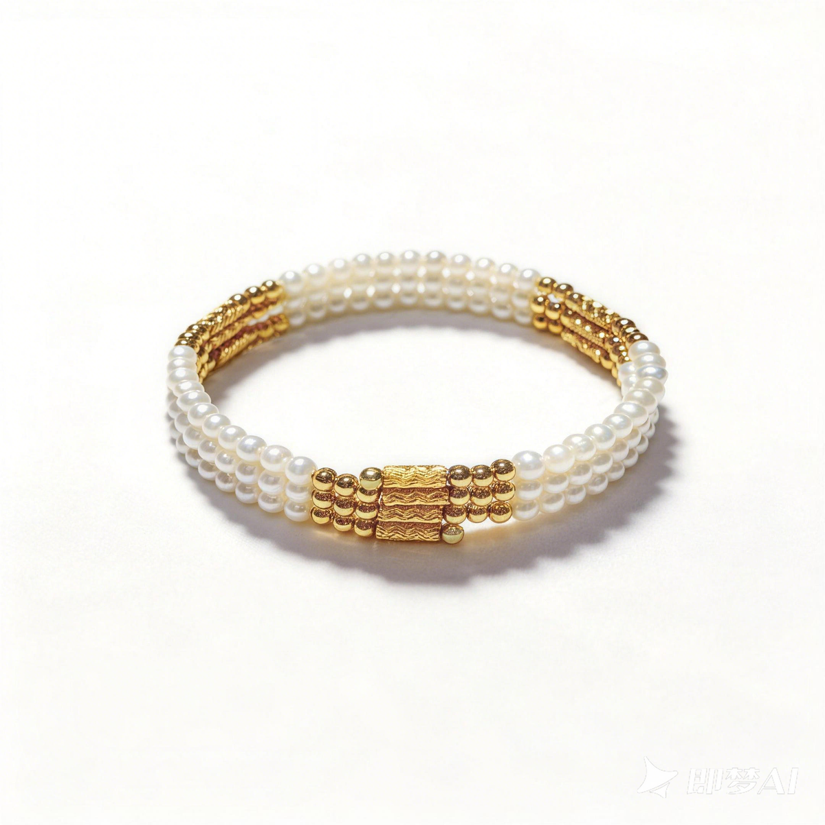 The Ivory Duo – Pearl Magnetic Convertible Necklace & Bracelet